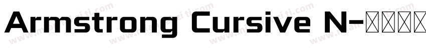 Armstrong Cursive N字体转换